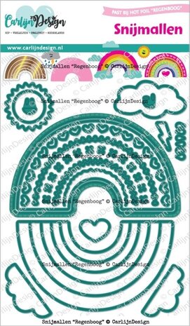 Carlijn Design Snijmallen Regenboog (CDSN-0300) Carlijn Design Snijmallen Regenboog (CDSN-0300)