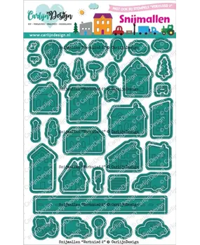 Carlijn Design Snijmallen Verhuisd 2 (CDSN-0299) Carlijn Design Snijmallen Verhuisd 2 (CDSN-0299)