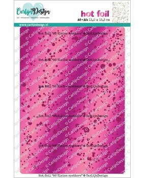 Carlijn Design Hot Foil A6 Kleine Spetters (CDHF-0068) Carlijn Design Hot Foil A6 Kleine Spetters (CDHF-0068)
