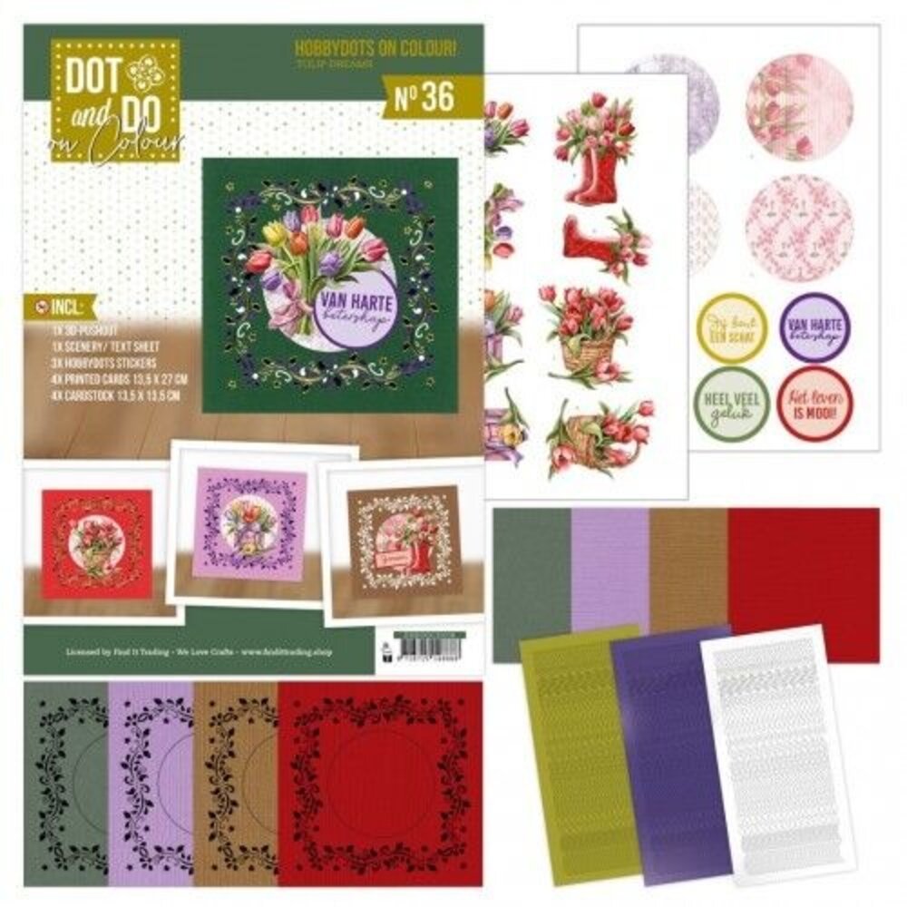Find It Trading Stitch and Do on Colour Tulip Dreams (DODOOC10036) Find It Trading Stitch and Do on Colour Tulip Dreams (DODOOC10036)