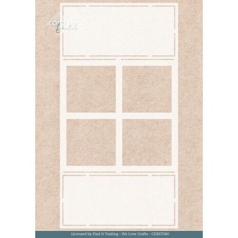 Card Deco Folding Card Stencil Farm Window (CDEST060) Card Deco Folding Card Stencil Farm Window (CDEST060)