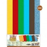 Yvonne Creations Farm Friends A4 Linen Cardstock Pack (YC-A4-10031)