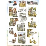 Yvonne Creations Farm Friends 3D Push Out Mother and Child (SB11019)