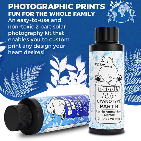Bearly Art Cyanotype Kit (CYNT-RGS1) Bearly Art Cyanotype Kit (CYNT-RGS1)