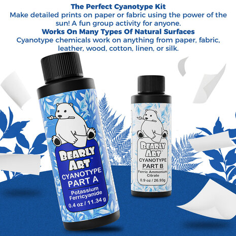 Bearly Art Cyanotype Kit (CYNT-RGS1) Bearly Art Cyanotype Kit (CYNT-RGS1)