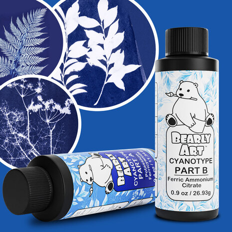 Bearly Art Cyanotype Kit (CYNT-RGS1) Bearly Art Cyanotype Kit (CYNT-RGS1)