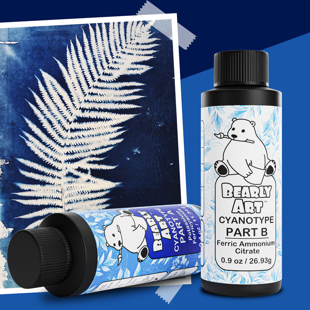 Bearly Art Cyanotype Kit (CYNT-RGS1) Bearly Art Cyanotype Kit (CYNT-RGS1)