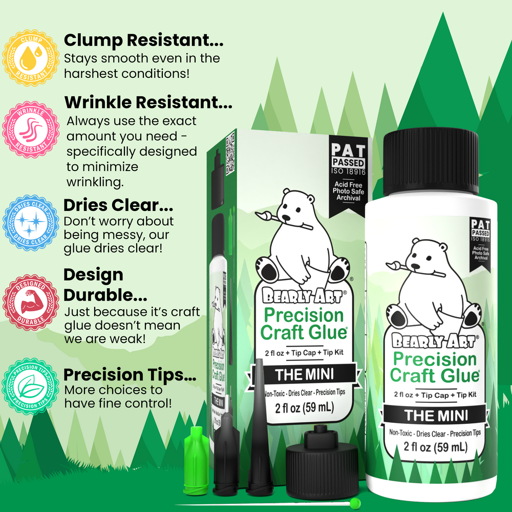 Bearly Art Precision Craft Glue The Mini (PCG02E)