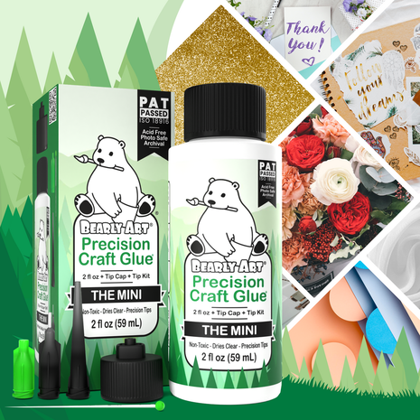 Bearly Art Precision Craft Glue The Mini (PCG02E)