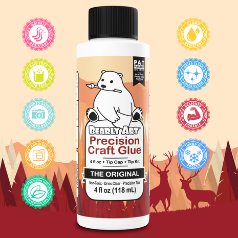 Bearly Art Precision Craft Glue The Original (PCG04E)