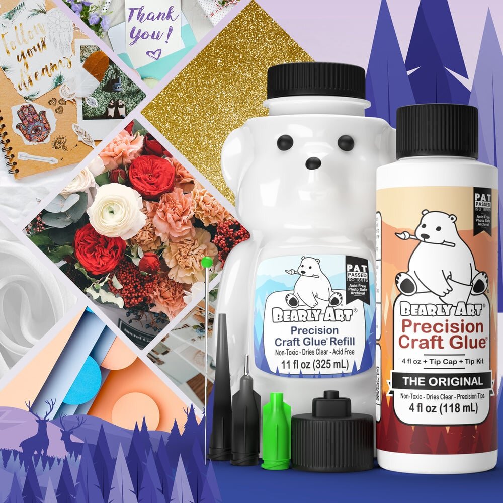 Bearly Art Precision Craft Glue The Bundle (PCG15E)