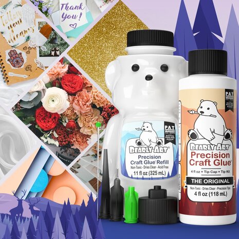 Bearly Art Precision Craft Glue The Bundle (PCG15E)