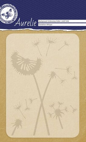 Aurelie Dandelion Whisper Background Embossing Folder (AUEF1008) Aurelie Dandelion Whisper Background Embossing Folder (AUEF1008)