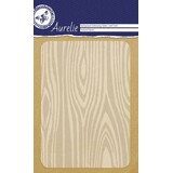 Aurelie Textured Wood Background Embossing Folder (AUEF1010)