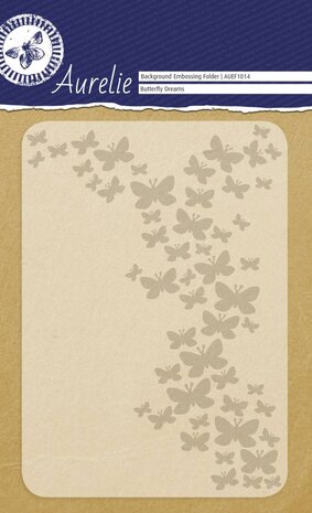 Aurelie Butterfly Dreams Background Embossing Folder (AUEF1014)
