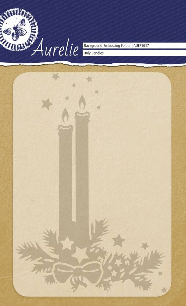 Aurelie Holy Candles Background Embossing Folder (AUEF1017) Aurelie Holy Candles Background Embossing Folder (AUEF1017)