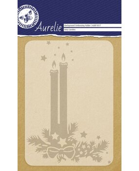 Aurelie Holy Candles Background Embossing Folder (AUEF1017) Aurelie Holy Candles Background Embossing Folder (AUEF1017)