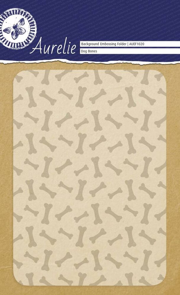 Aurelie Dog Bones Background Embossing Folder (AUEF1020) Aurelie Dog Bones Background Embossing Folder (AUEF1020)
