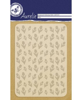 Aurelie Tulips Background Embossing Folder (AUEF1021) Aurelie Tulips Background Embossing Folder (AUEF1021)