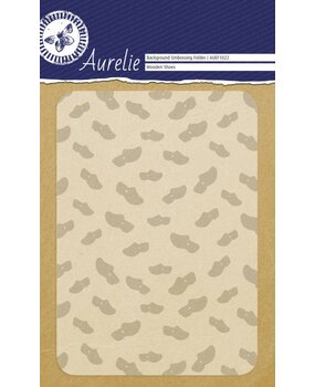 Aurelie Wooden Shoes Background Embossing Folder (AUEF1022) Aurelie Wooden Shoes Background Embossing Folder (AUEF1022)