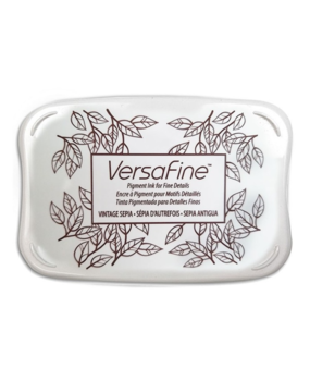 Tsukineko VersaFine Large Ink Pads Vintage Sepia (VF-000-054)