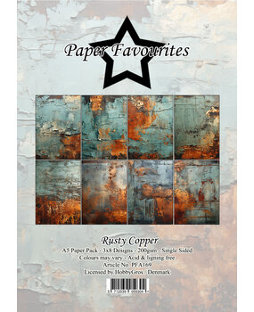 Paper Favourites Rusty Copper A5 Paper Pad (PFA169)
