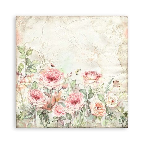Stamperia House of Roses 12x12 Inch Single Face Paper Pack (SBBXLB23) Stamperia House of Roses 12x12 Inch Single Face Paper Pack (SBBXLB23)