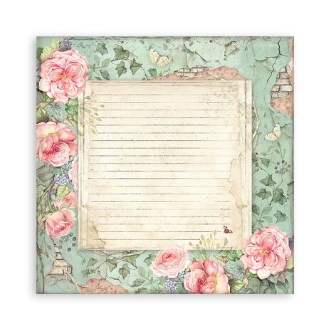 Stamperia House of Roses 12x12 Inch Single Face Paper Pack (SBBXLB23) Stamperia House of Roses 12x12 Inch Single Face Paper Pack (SBBXLB23)