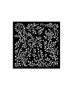 Stamperia House of Roses Thick Stencil 12X12cm Branch Pattern (KSTDS33) Stamperia House of Roses Thick Stencil 12X12cm Branch Pattern (KSTDS33)