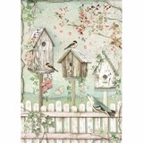 Stamperia House of Roses A4 Rice Paper Nests (DFSA4448)