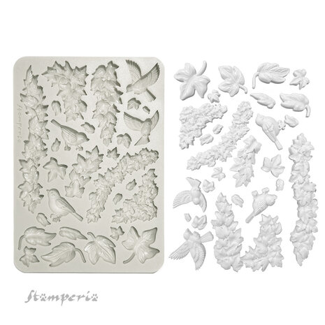 Stamperia House of Roses A5 Silicon Mold Ivy (KACMA567) Stamperia House of Roses A5 Silicon Mold Ivy (KACMA567)