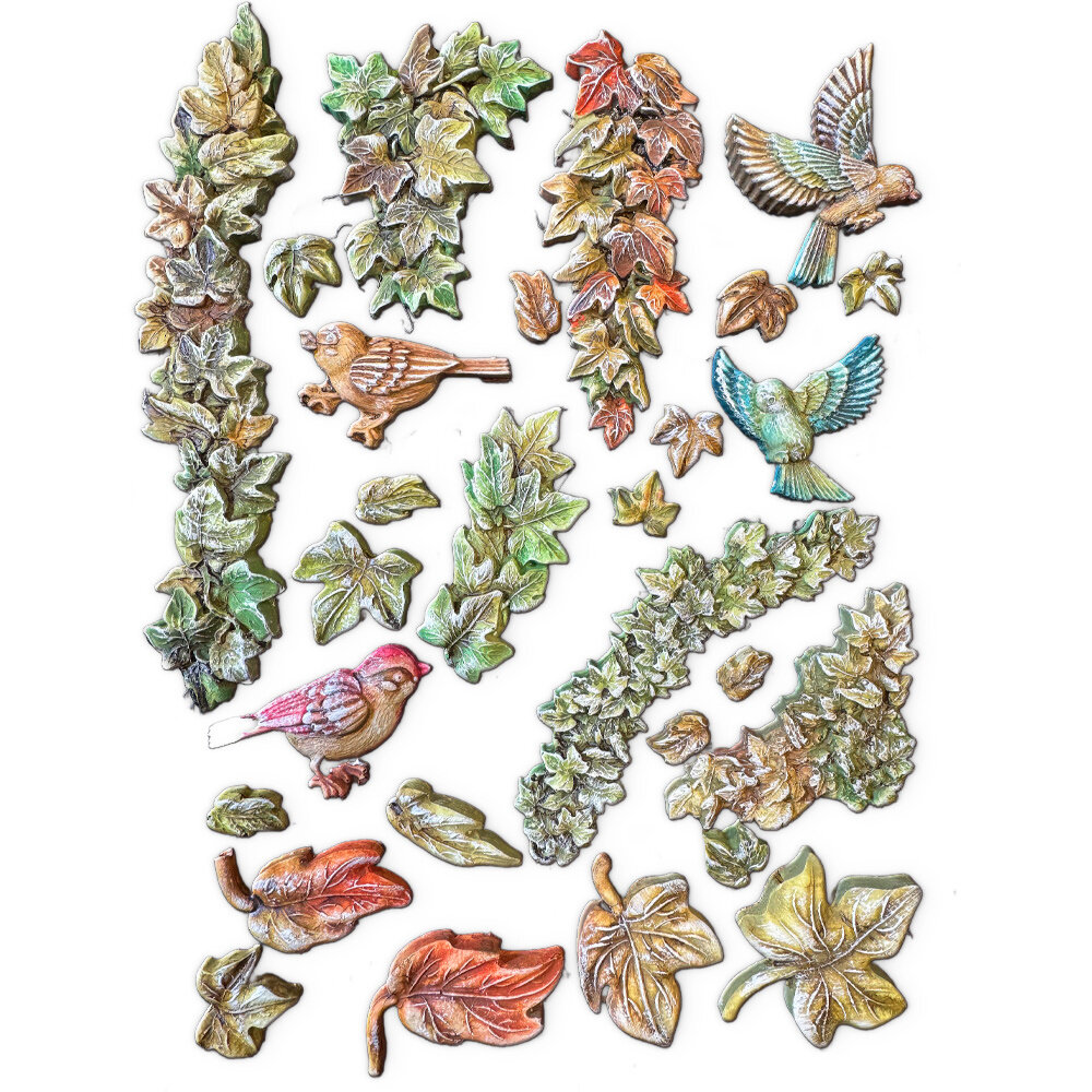 Stamperia House of Roses A5 Silicon Mold Ivy (KACMA567) Stamperia House of Roses A5 Silicon Mold Ivy (KACMA567)