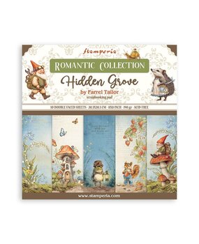 Stamperia Hidden Grove 8x8 Inch Paper Pack (SBBS124) Stamperia Hidden Grove 8x8 Inch Paper Pack (SBBS124)
