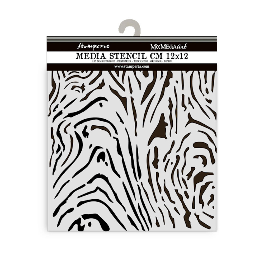 Stamperia Hidden Grove Thick Stencil 12x12cm Wood Pattern (KSTDS29) Stamperia Hidden Grove Thick Stencil 12x12cm Wood Pattern (KSTDS29)