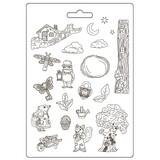 Stamperia Hidden Grove A4 Soft Mould (K3PTA4590)