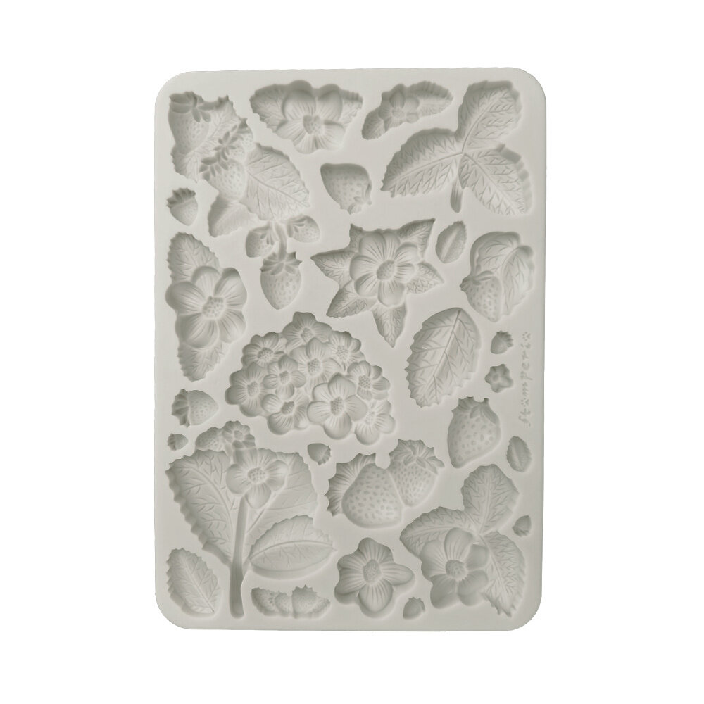 Stamperia Hidden Grove A5 Silicon Mold Strawberries (KACMA575) Stamperia Hidden Grove A5 Silicon Mold Strawberries (KACMA575)