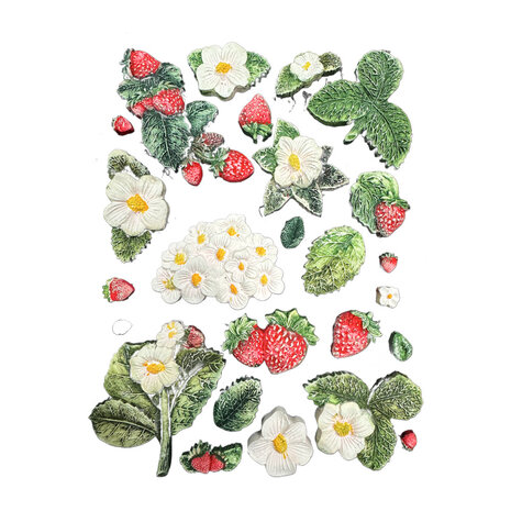 Stamperia Hidden Grove A5 Silicon Mold Strawberries (KACMA575) Stamperia Hidden Grove A5 Silicon Mold Strawberries (KACMA575)
