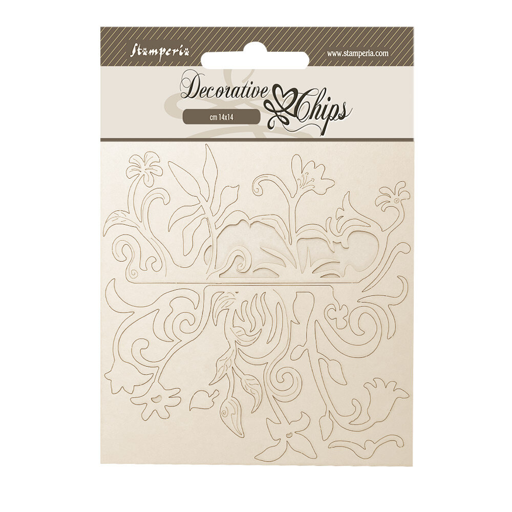 Stamperia Hidden Grove Decorative Chips Pattern (SCB260)
