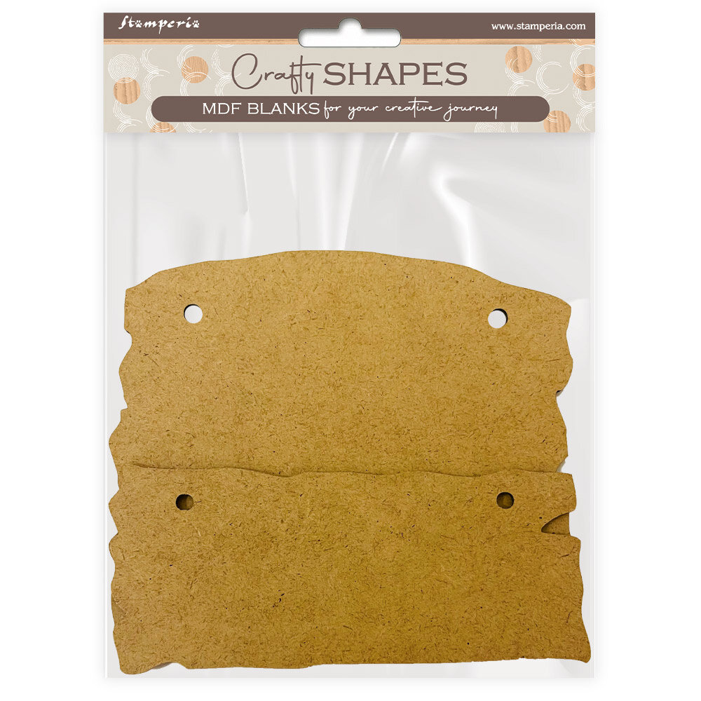 Stamperia Hidden Grove MDF Crafty Shapes Blanks Plates (KLSM41)