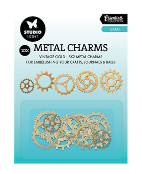 Studio Light Consumables Metal Charms Gears (SL-CO-CHARM03) Studio Light Consumables Metal Charms Gears (SL-CO-CHARM03)