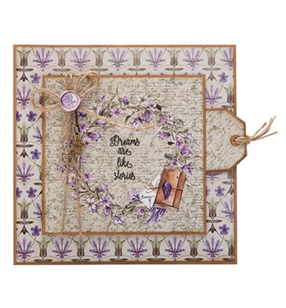 Studio Light Diary of Dreams 8x8 Inch Background Paper Pad (SL-DD-DPP295) Studio Light Diary of Dreams 8x8 Inch Background Paper Pad (SL-DD-DPP295)