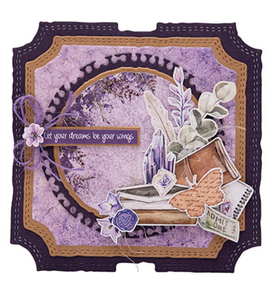 Studio Light Diary of Dreams 8x8 Inch Mixed Paper Pad (SL-DD-MPP296) Studio Light Diary of Dreams 8x8 Inch Mixed Paper Pad (SL-DD-MPP296)