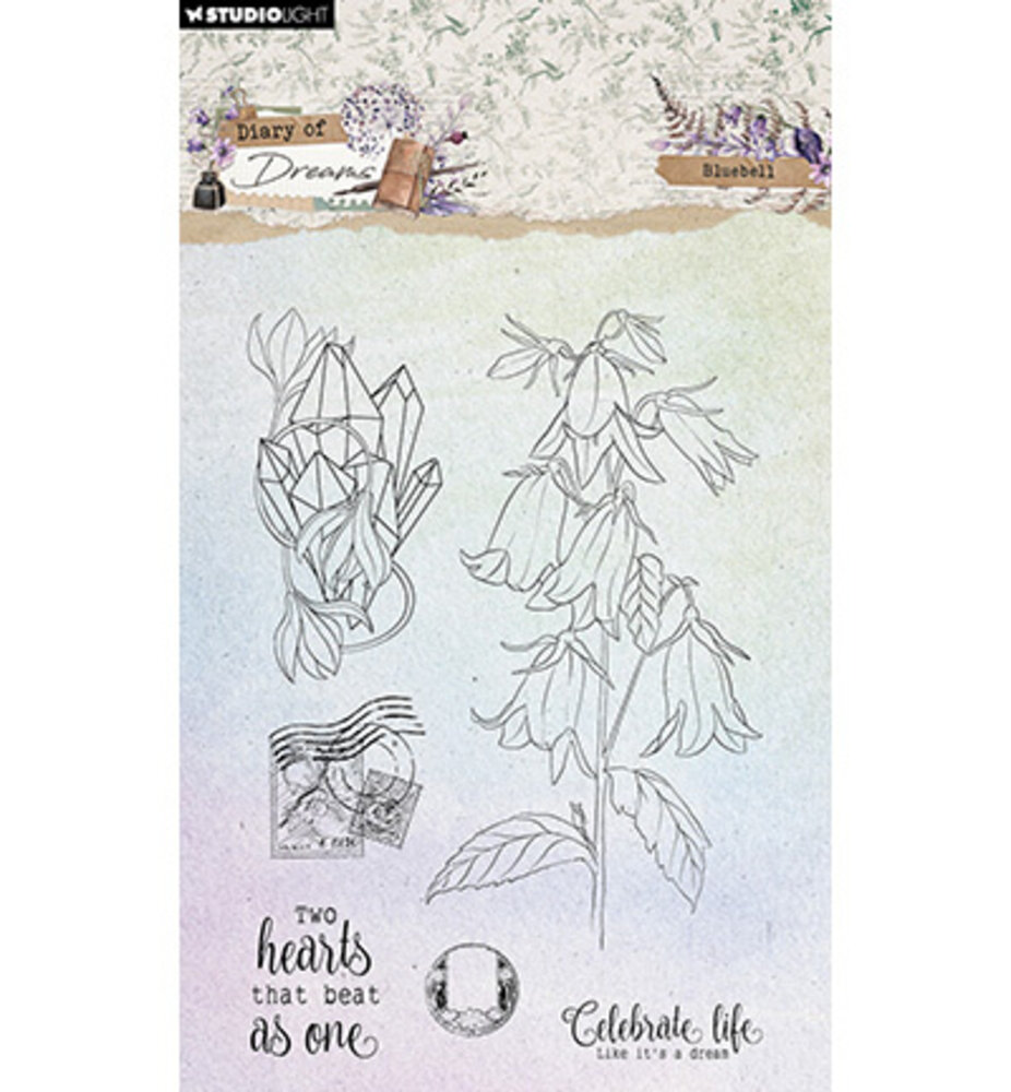Studio Light Diary of Dreams Clear Stamp Blue Bell (SL-DD-STAMP808) Studio Light Diary of Dreams Clear Stamp Blue Bell (SL-DD-STAMP808)