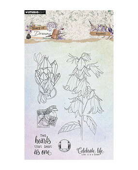 Studio Light Diary of Dreams Clear Stamp Blue Bell (SL-DD-STAMP808) Studio Light Diary of Dreams Clear Stamp Blue Bell (SL-DD-STAMP808)