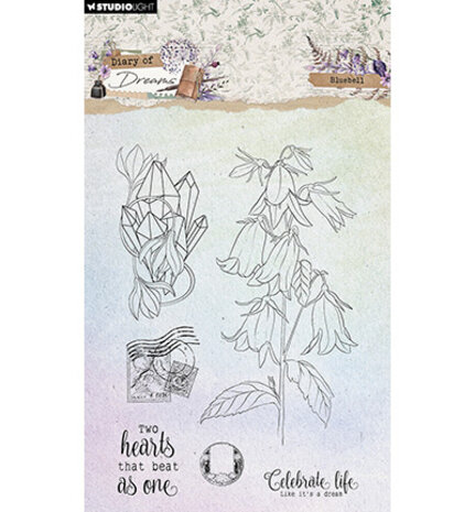 Studio Light Diary of Dreams Clear Stamp Blue Bell (SL-DD-STAMP808) Studio Light Diary of Dreams Clear Stamp Blue Bell (SL-DD-STAMP808)