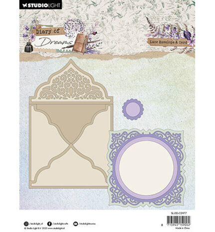 Studio Light Diary of Dreams Snijmal Lace Envelope (SL-DD-CD977)