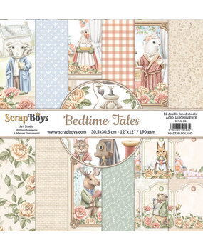 ScrapBoys Bedtime Tales 12x12 Inch Paper Set (BETA-08) ScrapBoys Bedtime Tales 12x12 Inch Paper Set (BETA-08)