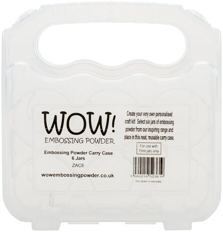 WOW! Embossing Powder Carry Case (ZAC6) WOW! Embossing Powder Carry Case (ZAC6)