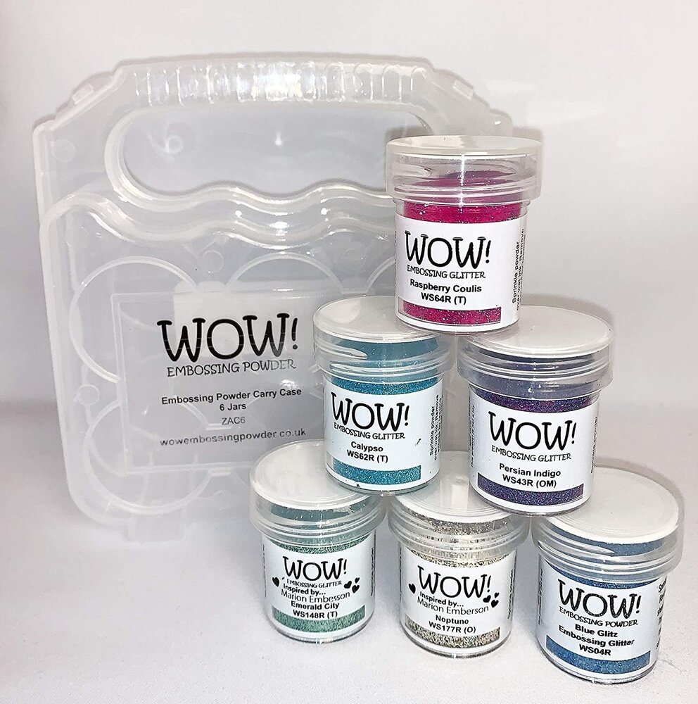 WOW! Embossing Powder Carry Case (ZAC6) WOW! Embossing Powder Carry Case (ZAC6)