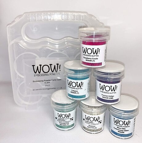 WOW! Embossing Powder Carry Case (ZAC6) WOW! Embossing Powder Carry Case (ZAC6)